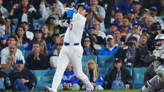 大谷翔平、WS第3戦で7つの偉業 史上初の9出塁＆4敬遠…自己最長18回＆6