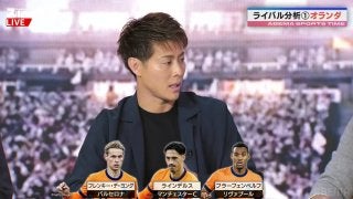 日本が対するオランダの注目選手を分析