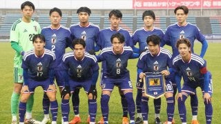 ロス五輪世代のU-22日本代表が“才能証明”の5得点！川合徳孟の直接FK弾