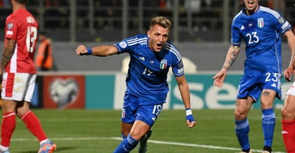 イタリア代表デビューから2戦連発のレテギ「歓迎してくれた」 サッカー スポーツブル (スポブル)