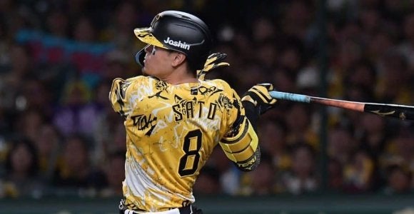 佐藤輝明 規格外の弾道に「ただのバケモン」