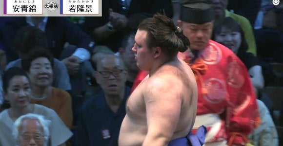 安青錦の“攻め”に若隆景が“慌てた”瞬間