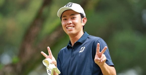 ルーキー福住修が首位で最終日へ