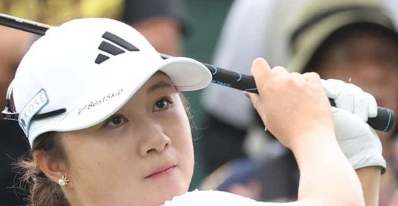 森田遥が6アンダーで単独首位　全英女子OP優勝の山下美夢有は4打差12位