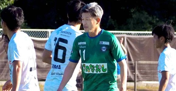 カズ 来季以降の契約は「それは今ここで話すことではない」チームのJFL残留へ集中