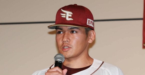 楽天 育成1位の幌村黛汰 憧れは中島大輔