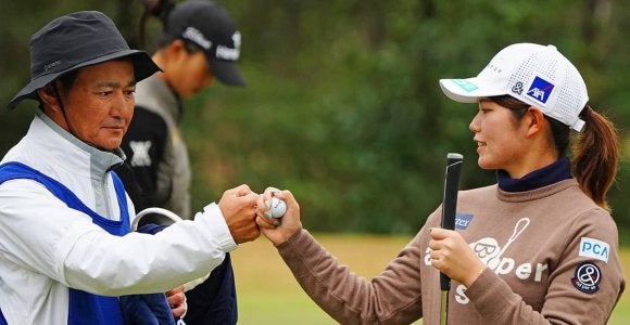 2日連続60台は6人だけ 櫻井心那「めっちゃイライラ」ボギーから上がり2連続バーディ