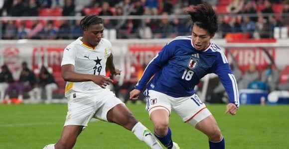 前半だけでハットトリック達成 後半にも加点して4ゴール 日本代表FW上田綺世が15試合出場18得点で記録更新