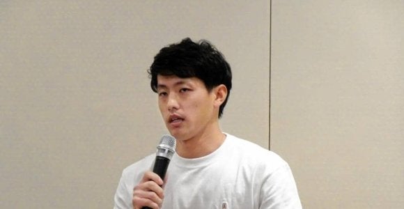 国内ＦＡ権行使の楽天・辰己が進展なしの現状を明かす「選択できる立場ではない」　2日間の自衛隊体験も説明