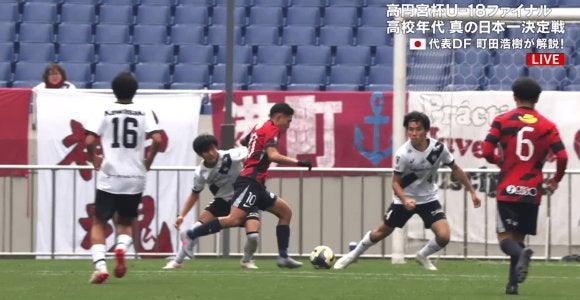 鹿島ユース10番の“２人翻弄キックフェイント”にネット騒然