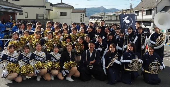 東洋大学應援指導部に聞く応援の魅力　71名の「共鳴」で勝利を後押し