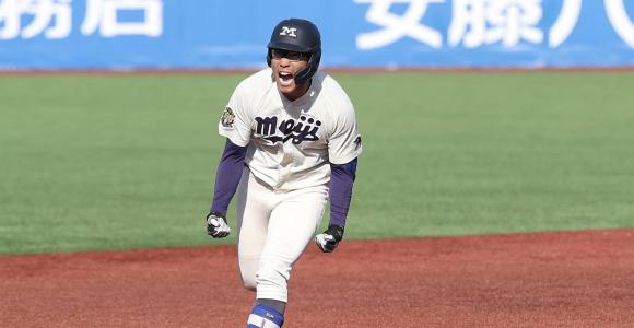 明大・瀨、1260日ぶりの1発　1年春の衝撃デビューから「見失っていた」自分を取り戻す代打決勝弾